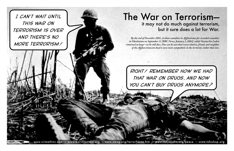 Foto von ‘The War on Terrorism’ Vorderseite