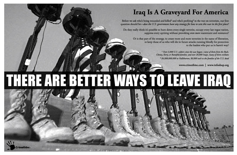 Foto von ‘There Are Better Ways to Leave Iraq’ Vorderseite