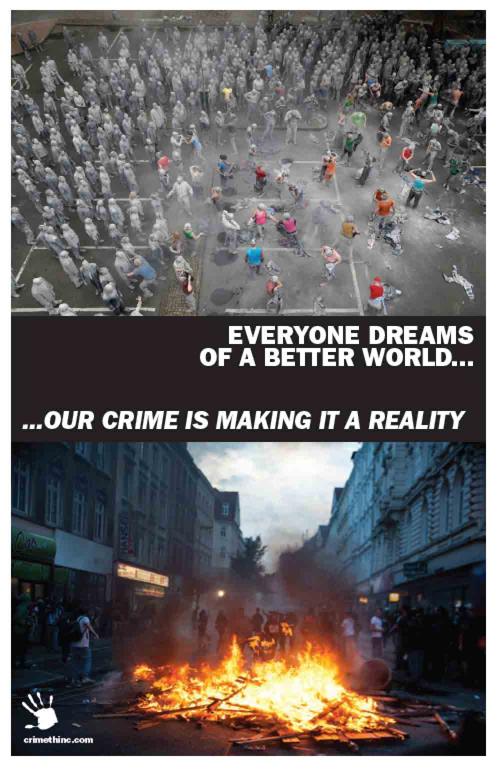 Foto von ‘Everyone Dreams of a Better World...’ Vorderseite
