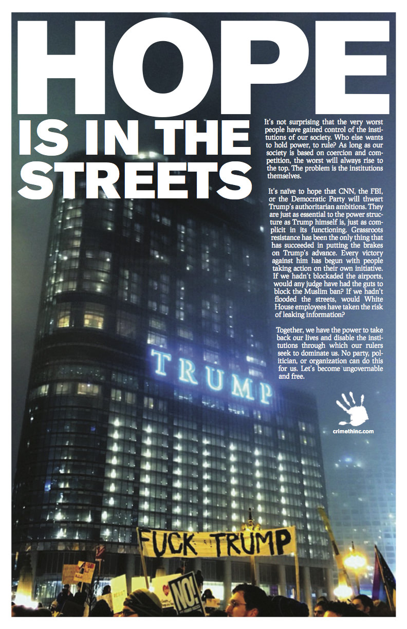 Foto von ‘Hope is in the Streets’ Vorderseite