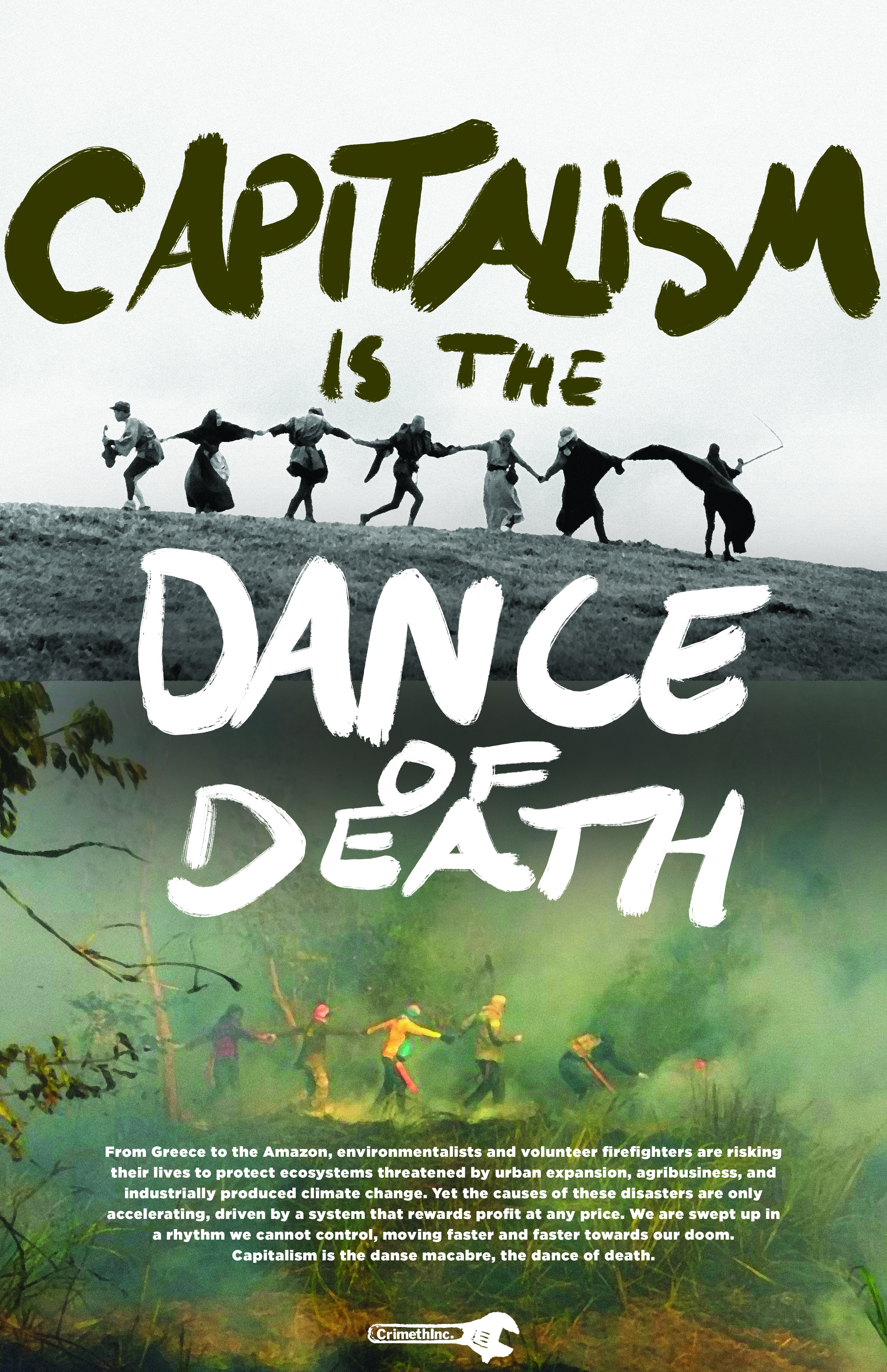 Foto von ‘Capitalism Is the Dance of Death’ Vorderseite