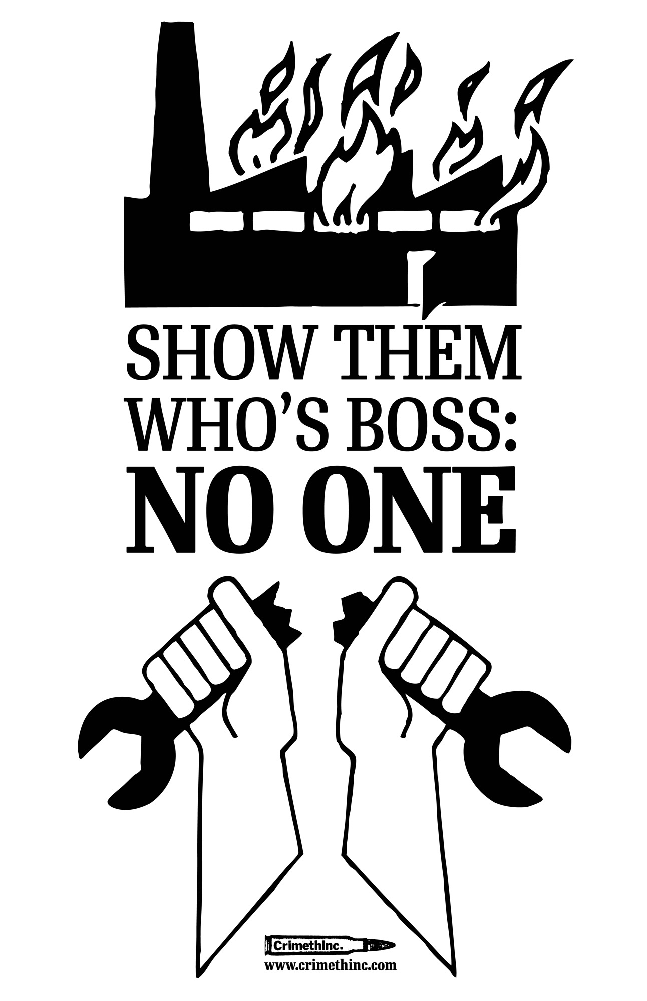 Foto von ‘Show Them Who's Boss: No One’ Vorderseite