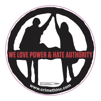 Foto von ‘We Love Power & Hate Authority’ Vorderseite