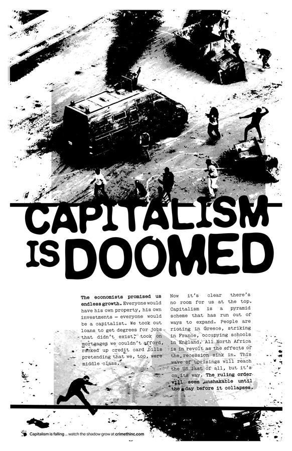 Foto von ‘Capitalism Is Doomed’ Vorderseite