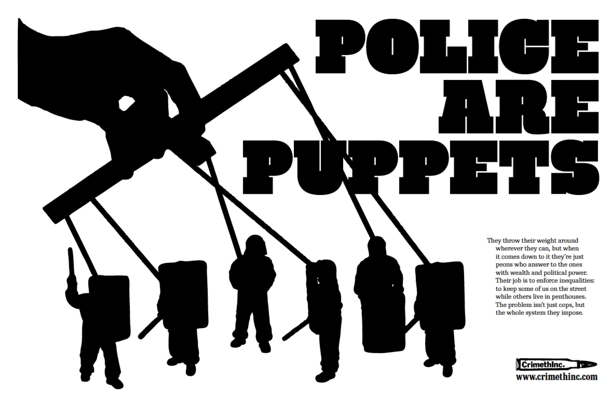 Foto von ‘Police Are Puppets’ Vorderseite